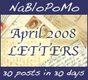 April 2008 NaBloPoMo